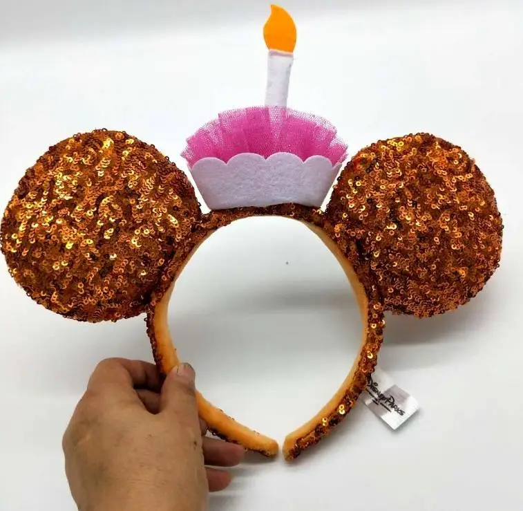 С Микки Маусом и Минни Маус комплект 35th медведи Duffy и shelliemay Stella Lou кролика Gelatoni уши праздничный костюм косплей-одежда плюшевая для взрослых для детей; подарок для детей