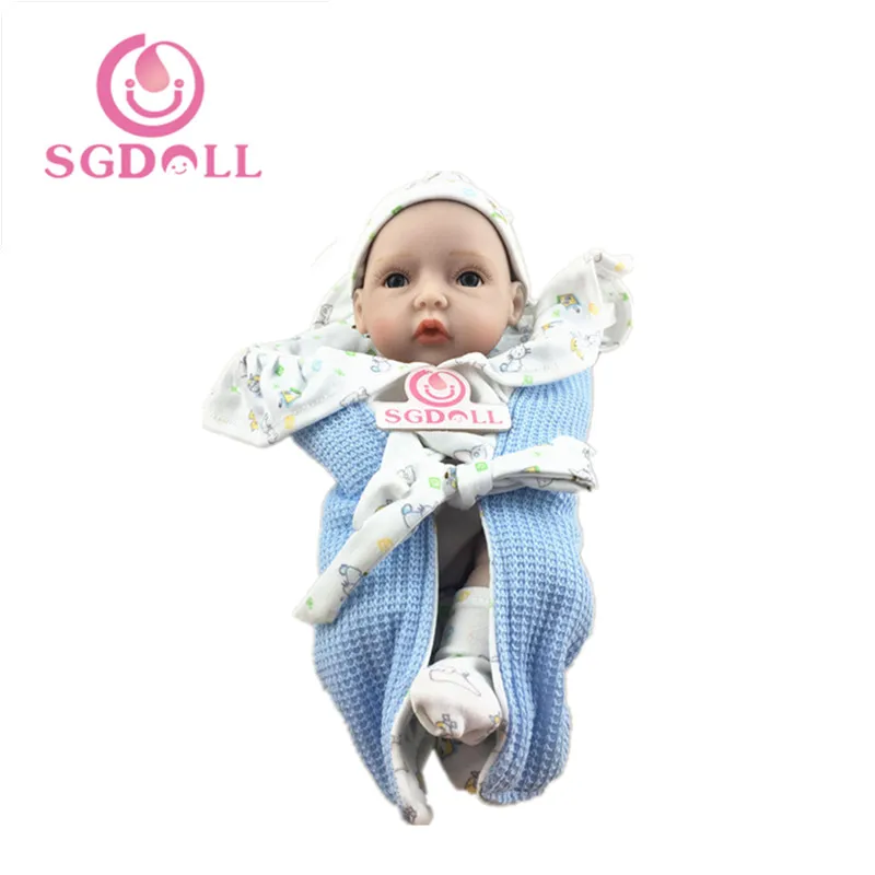 25 см/10 &quotживой яркий мальчик новорожденного Reborn Baby Куклы Силиконовые Винил