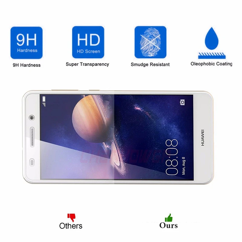Закаленное стекло для Huawei Y6II Y6 2 CAM-L03 CAM-L21 CAM-L23 CAM-L32 Защита экрана huawei II защитная
