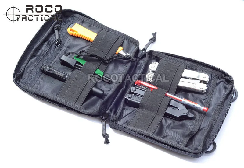 ROCOTACTICAL, портативный армейский вентилятор, охотничий органайзер, сумка, MOLLE, военный, низкий профиль, оп, сумка, для спорта на открытом воздухе, первой помощи, медицинские сумки