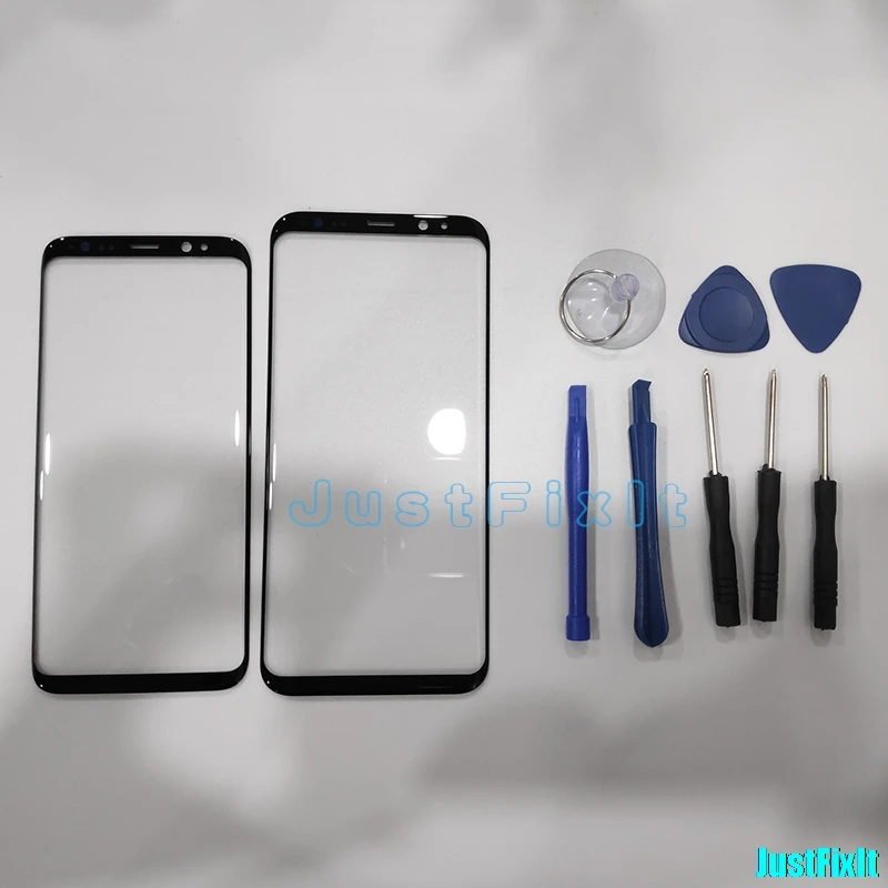 Ремонт Замена для Samsung Galaxy S8 plus G950 G955 передний экран ЖК стекло объектив внешнее