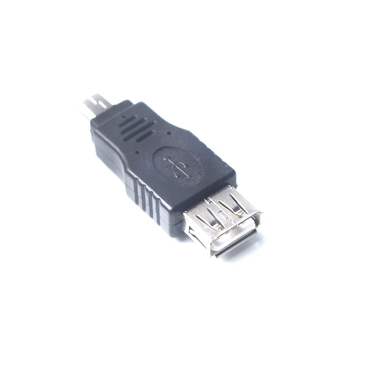 50 шт./лот лидер продаж мини USB 5 контактный штекер гнездо OTG адаптер конвертер