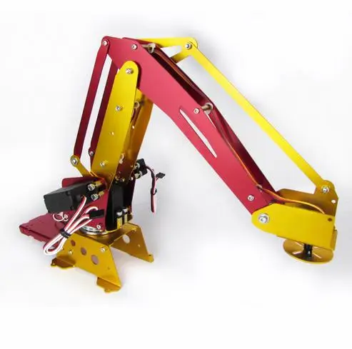 

4 degree of freedom manipulator four axis robot arm aluminum alloy to diy