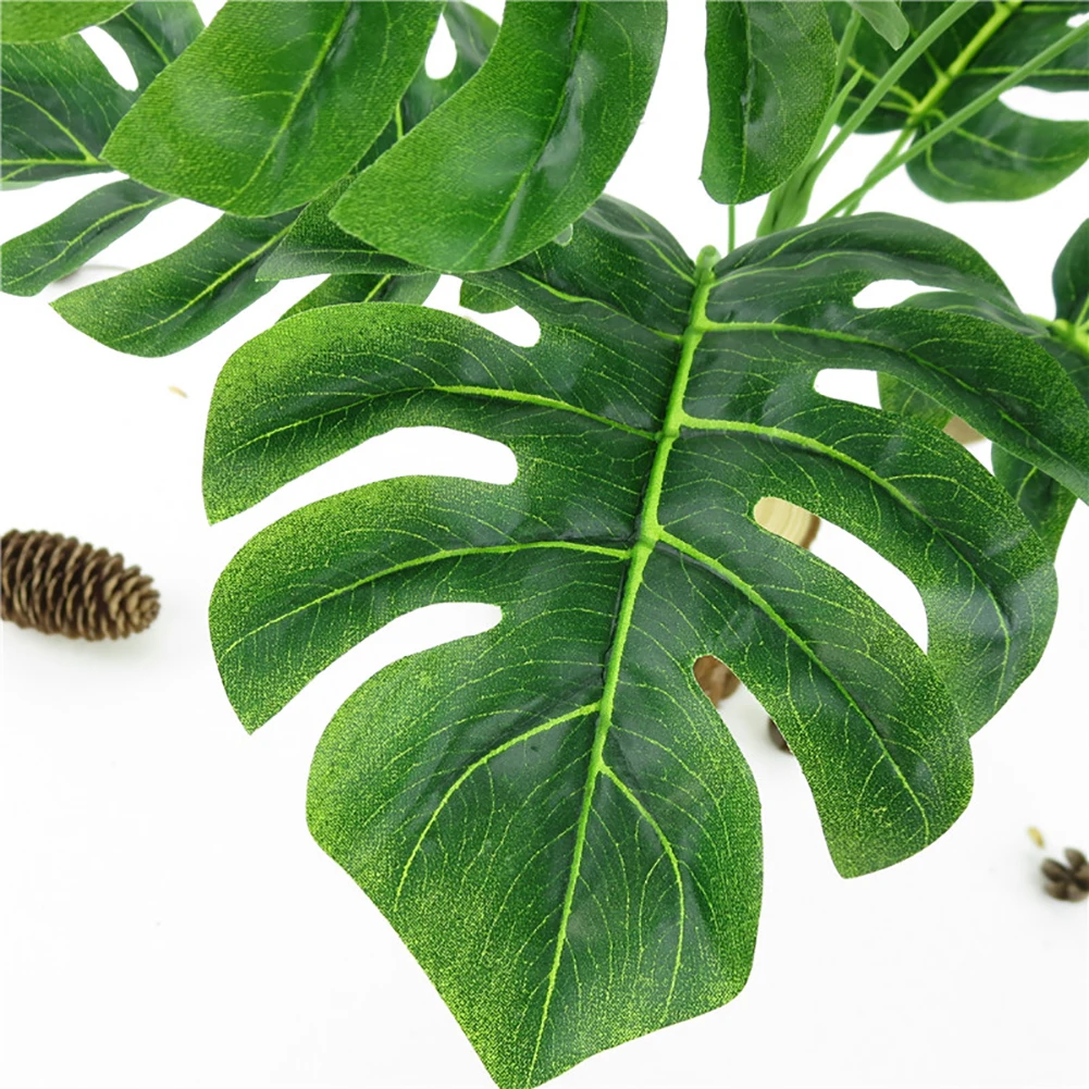 1 шт. Monstera для офиса и дома искусственное растение с высокой имитацией