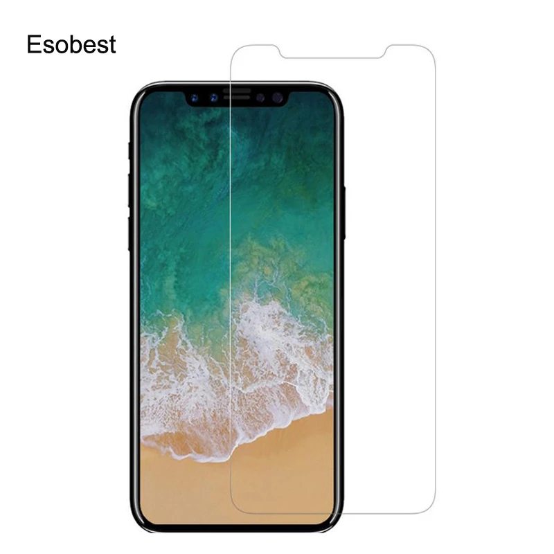 Esobest блестящее стекло с алмазным эффектом для iphone 12 Mini 11 Pro Max Xs Xr блестящая