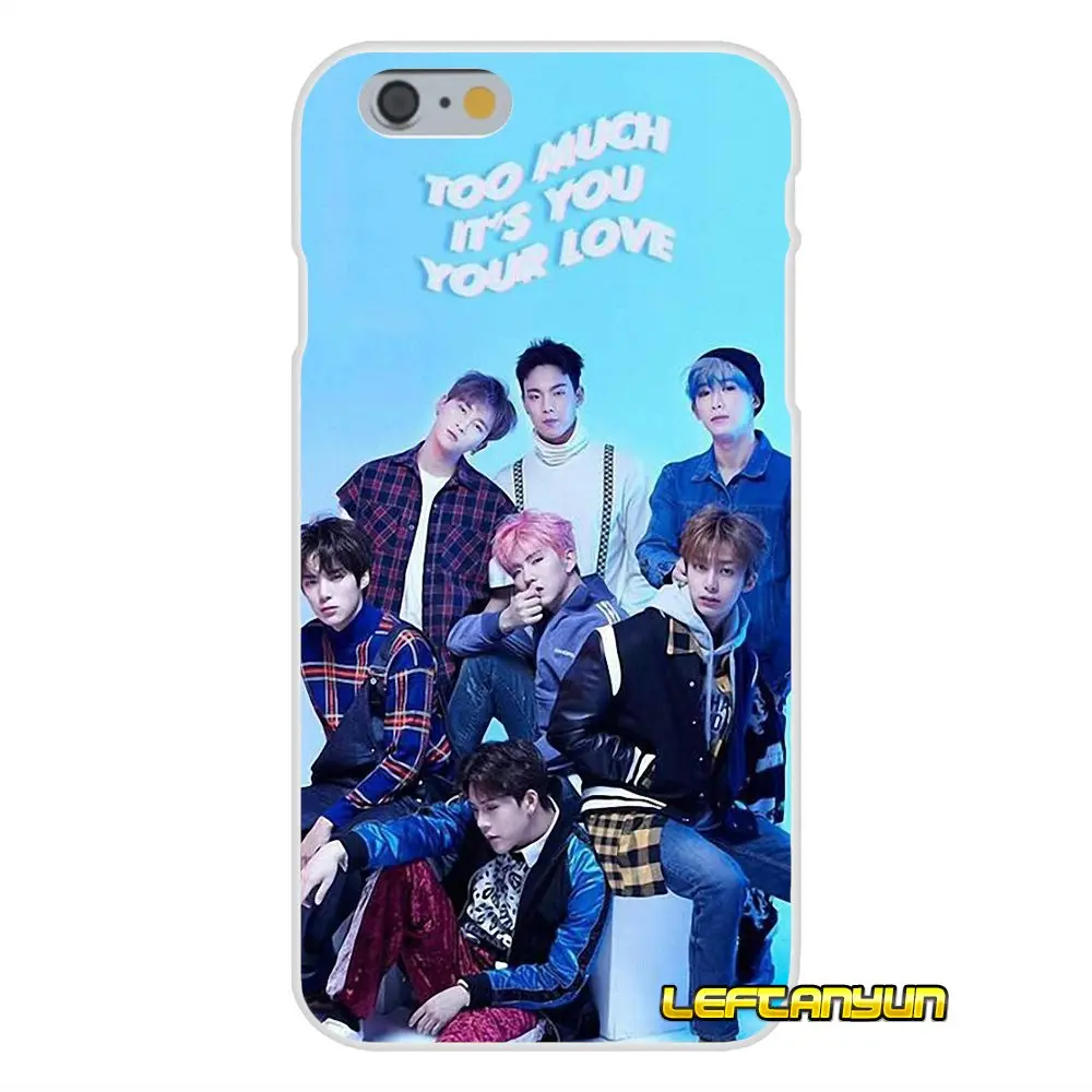 Для iPhone X 4 4S 5 5S 5C SE 6 6S 7 8 Plus Аксессуары чехлы для телефонов Monsta Kpop Boy group | Мобильные