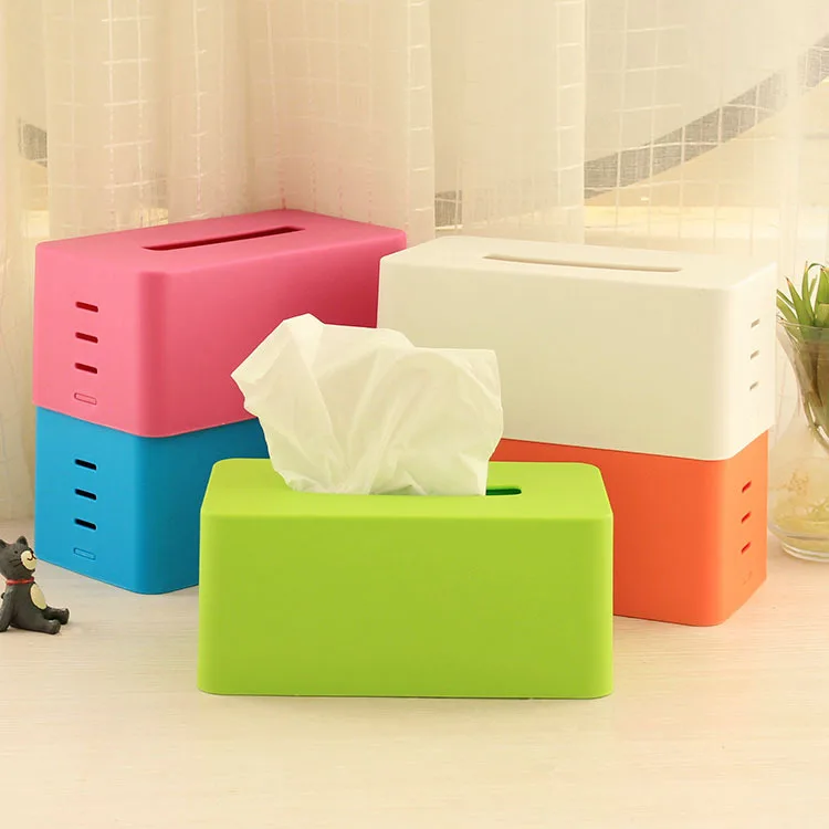 

Novelty Plastic Tissue Boxes Napkin Holder for Table Decor Organizer Home Decor Adjustable Lifting Stepped Paper Towel Box