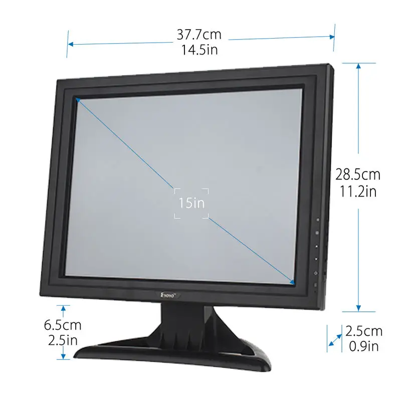 Eyoyo POS 15 &quotсенсорный экран сенсорный ЖК для розничного киоска Ресторан Бар|monitor