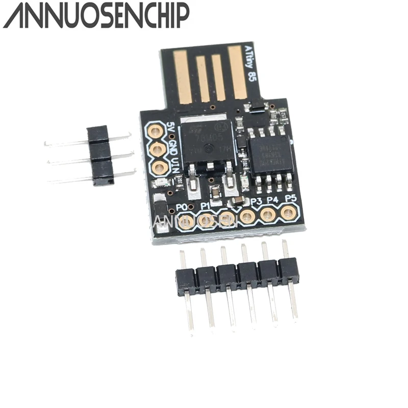 Макетная плата Micro USB Digispark ATTINY85 для Arduino макетная I/O IIC I2C модуль SPI|Импульсный