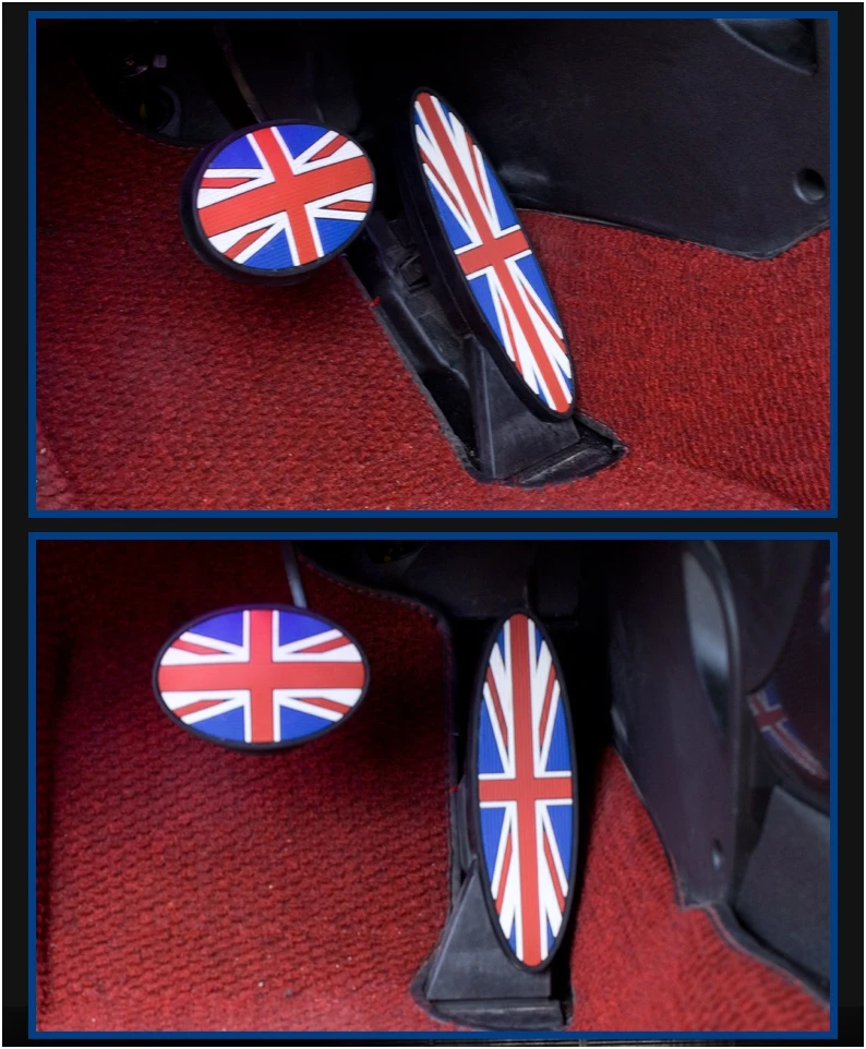 Новейшая педаль акселератора из резинового материала для Mini Cooper F56 F55 F57 R55 R56 R57 R58