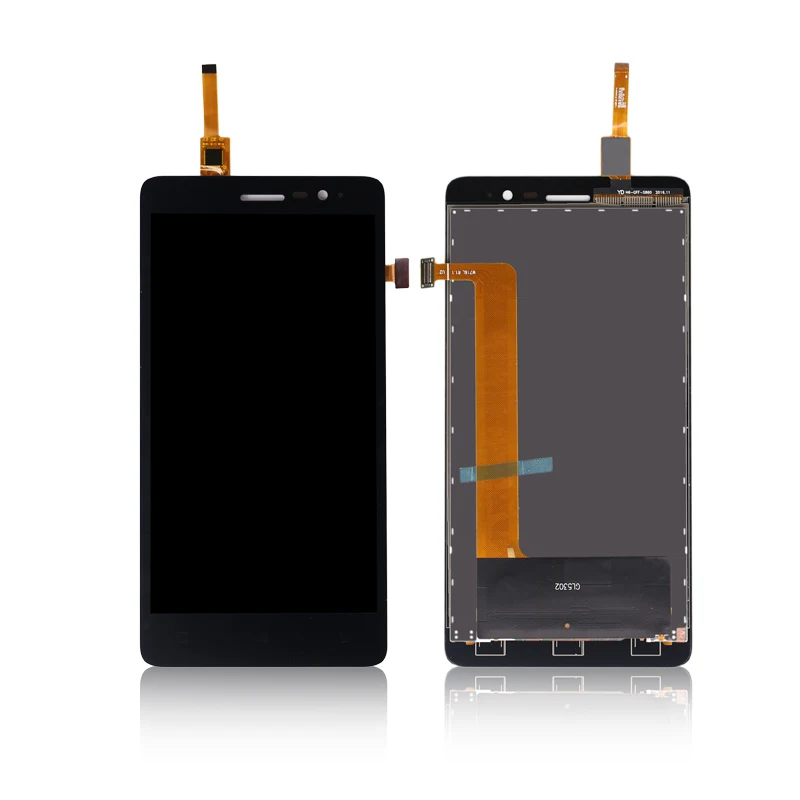 Для lenovo S860 ЖК-дисплей с сенсорным экраном дигитайзер в сборе для s860 Бесплатная
