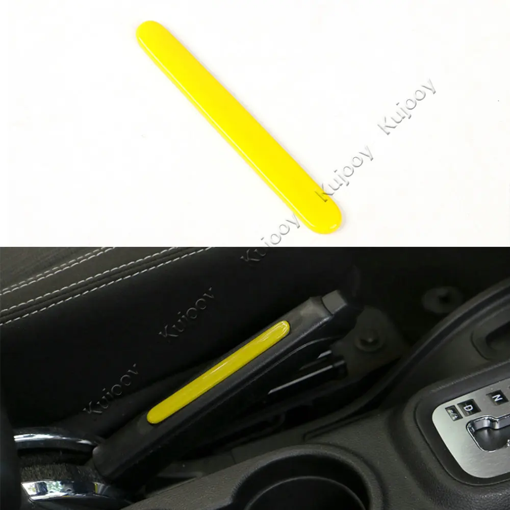 

ABS Car Handbrake Decoration Cover Interior Hand Brake Decor Sticker Cover for Jeep Wrangler 2011-2016 Car Styling