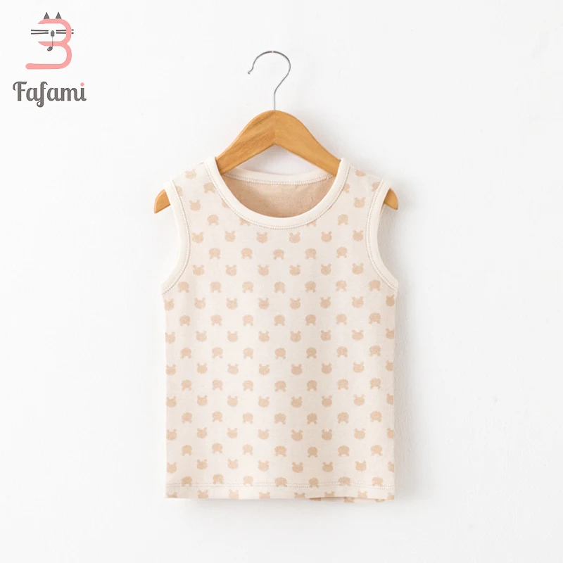 Одежда для малышей детей Essentials жилет Лето органический хлопковый Lucky Child Bebe Для