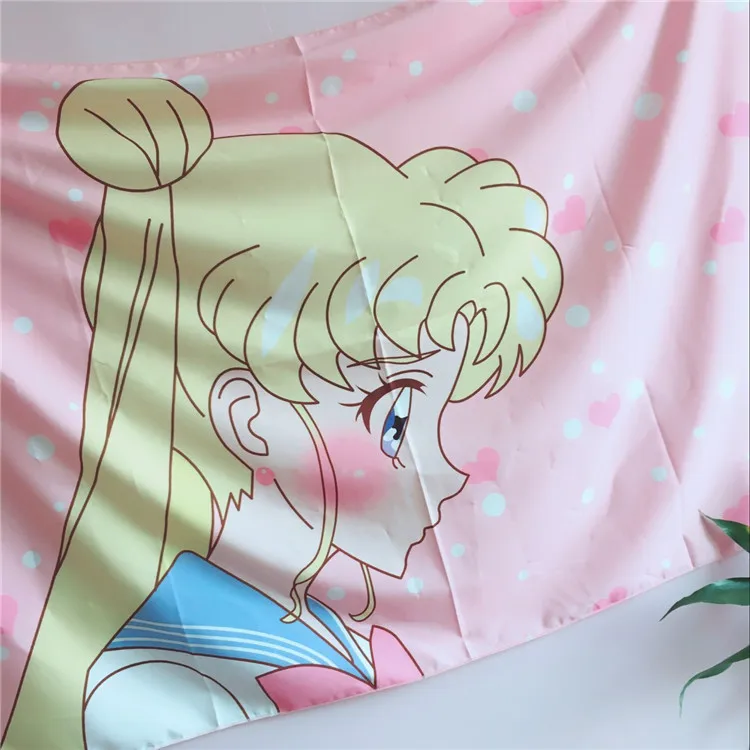 Хэллоуин милый где Sailor Moon Young Girl фон для фотосъемки с сердцем розовый украшение