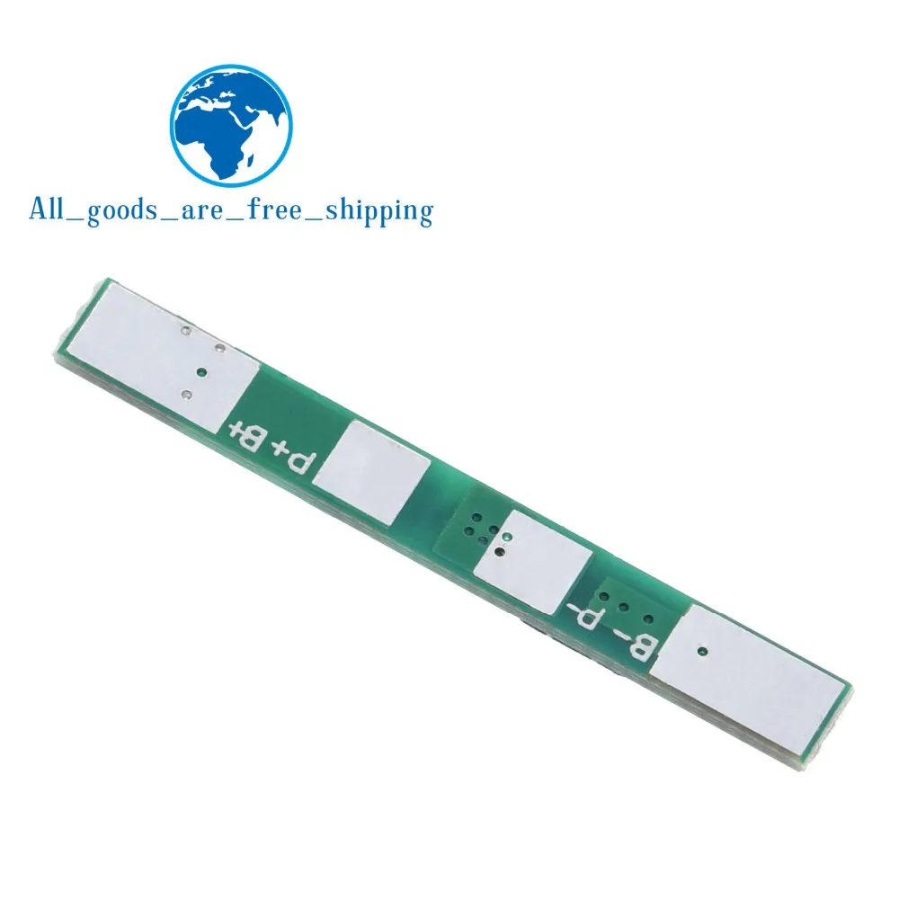 Защитная плата TZT 1S 3 7 V 3A li ion BMS PCM для литий ионного аккумулятора 18650|bms pcm|protection