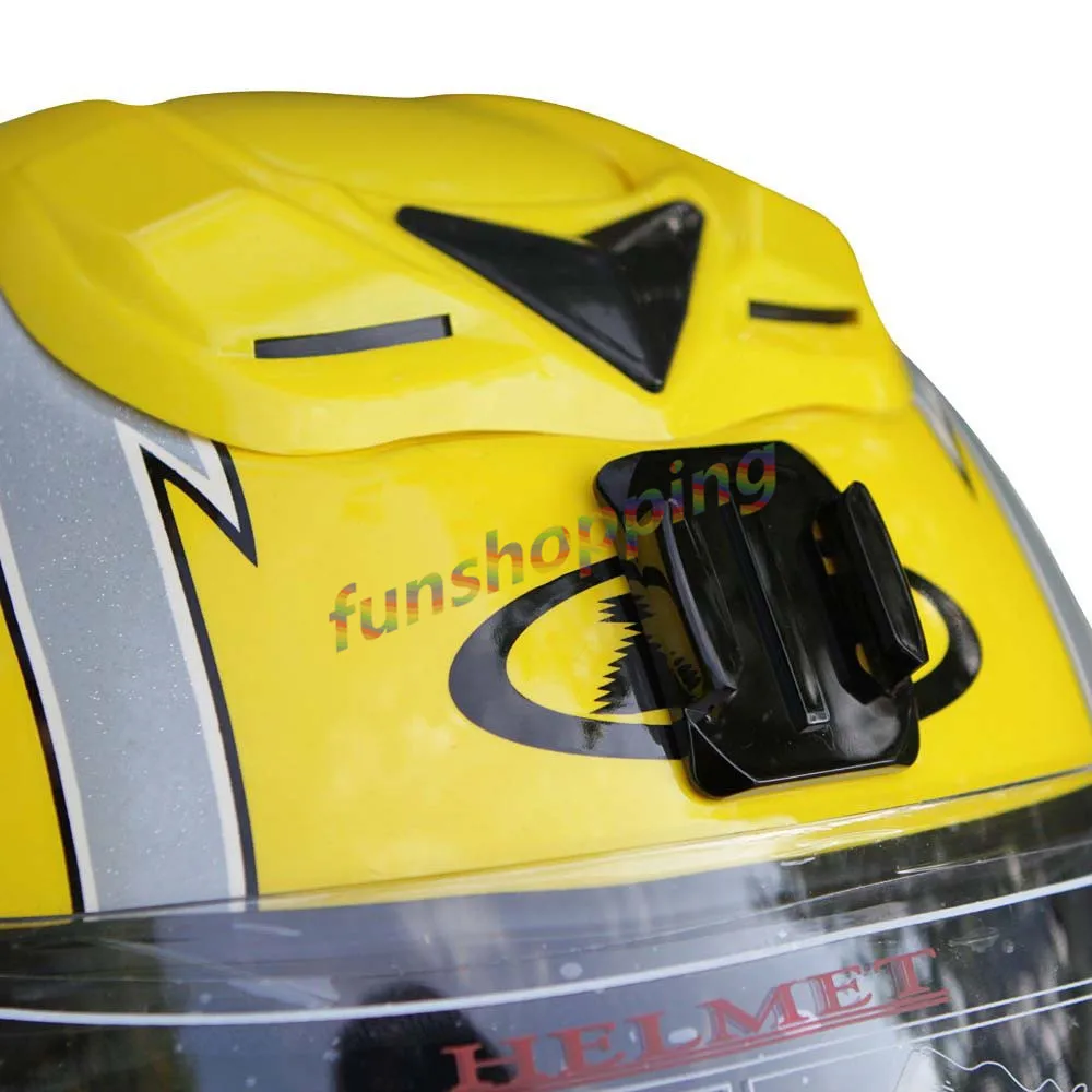 Плоское клейкое крепление 2 шт. + изогнутое на клейкой основе для Go Pro Hero 6 5 4 3 1