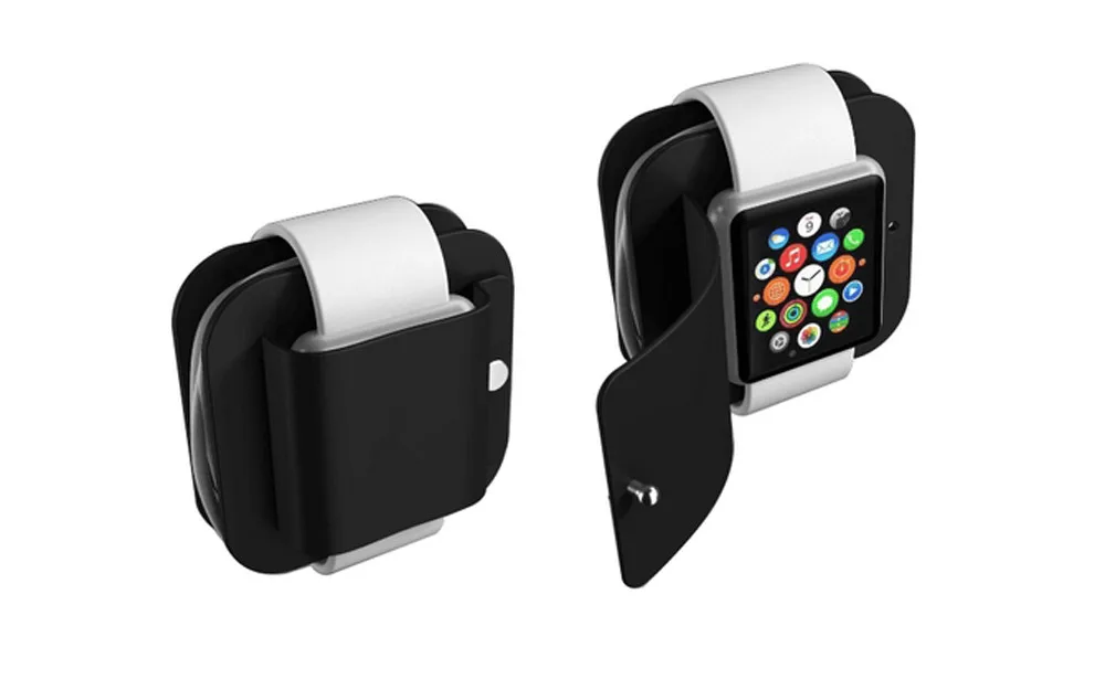 Запасной защитный чехол для зарядки кошелек док станция Подставка Apple Watch умные