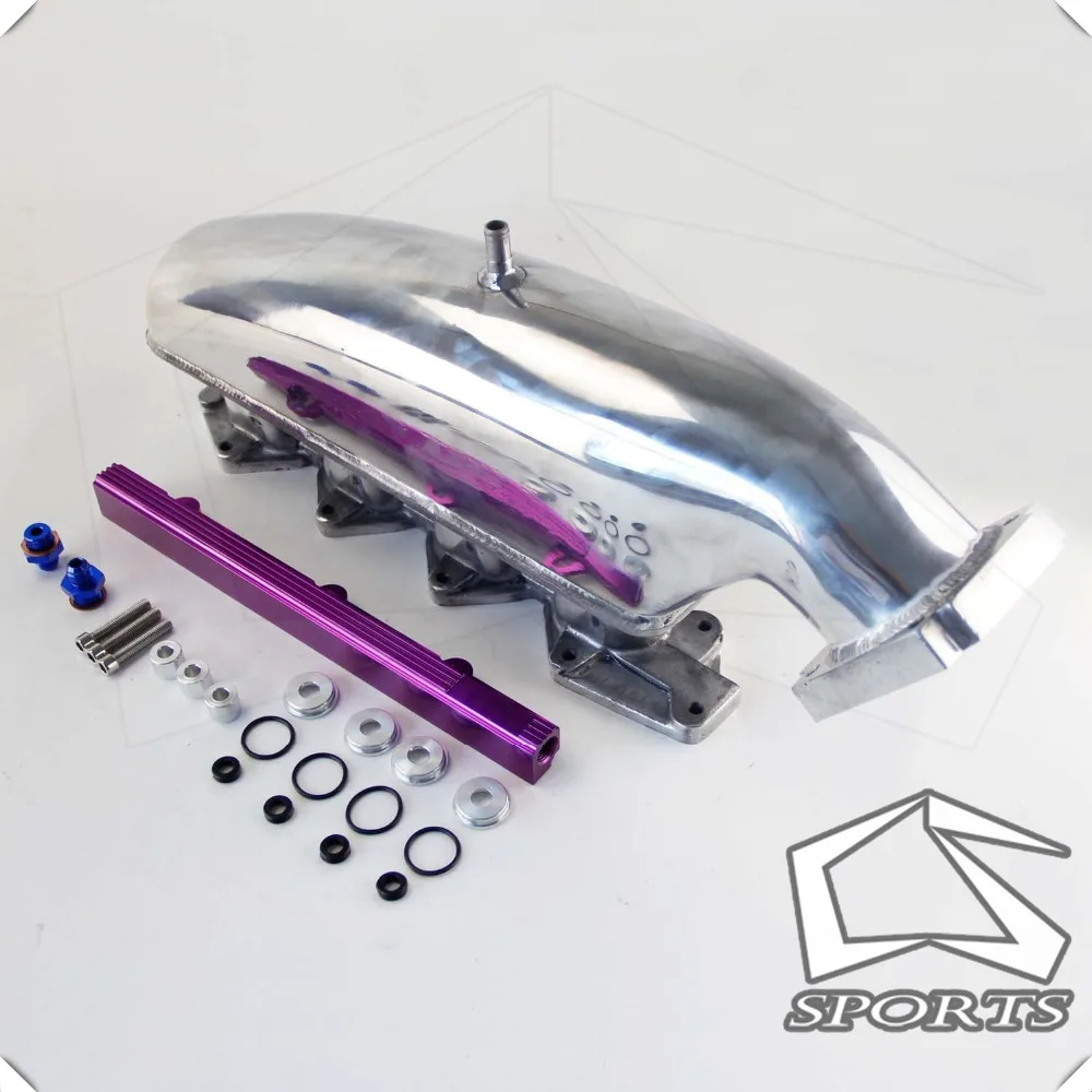 Сплав впускной коллектор + Топливная рейка подходит для M * itsubishi CE9A EVO 1 2 3 4G63 92