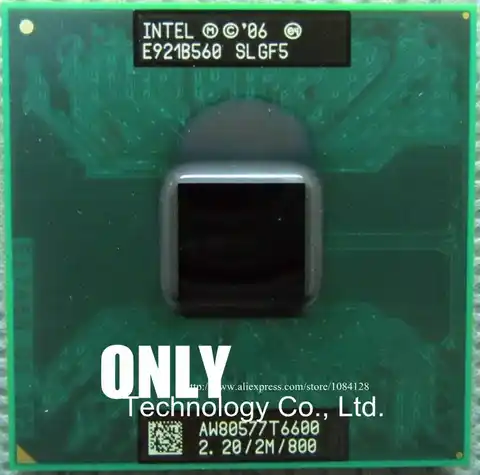 Процессор для ноутбука Intel Core 2 Duo T6600 2M кэш 2,20 ГГц 800 МГц разъем 478 официальная версия с поддержкой чипсета PM965