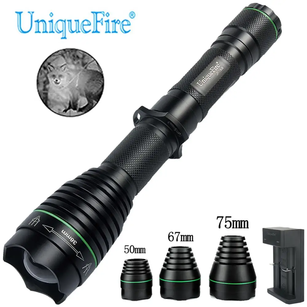 UniqueFire 1508 IR 940nm светодиодный светильник вспышка с ночным видением и памятью