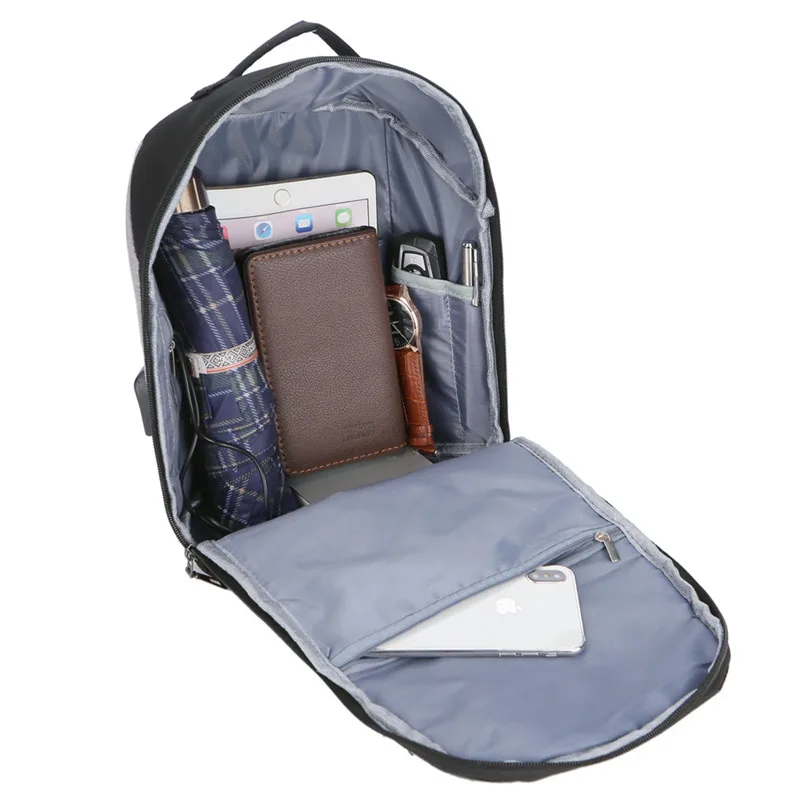 

Men's Fashion Oxford Chest Bag Crossbody Bag USB Charging Pack Short Trip Black Gray Blue Bag Multifunction for men