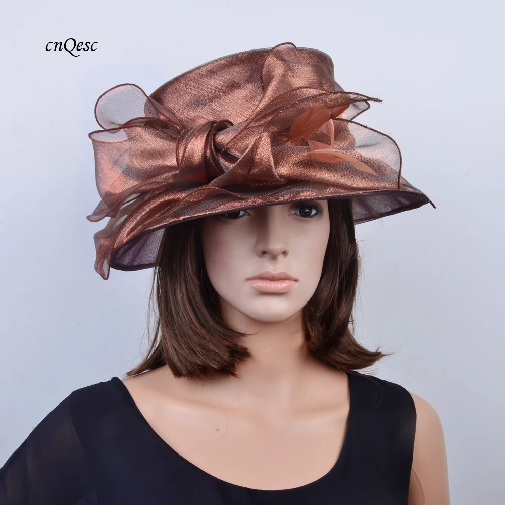 Розовая Свадебная искусственная шляпа для свадьбы Дерби Кентукки гонки аскота