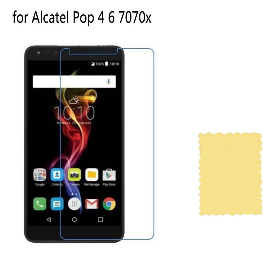 Высокопрозрачная Защитная пленка для ЖК-экрана Alcatel Pop 4 6 7070x защита ультра тонкий