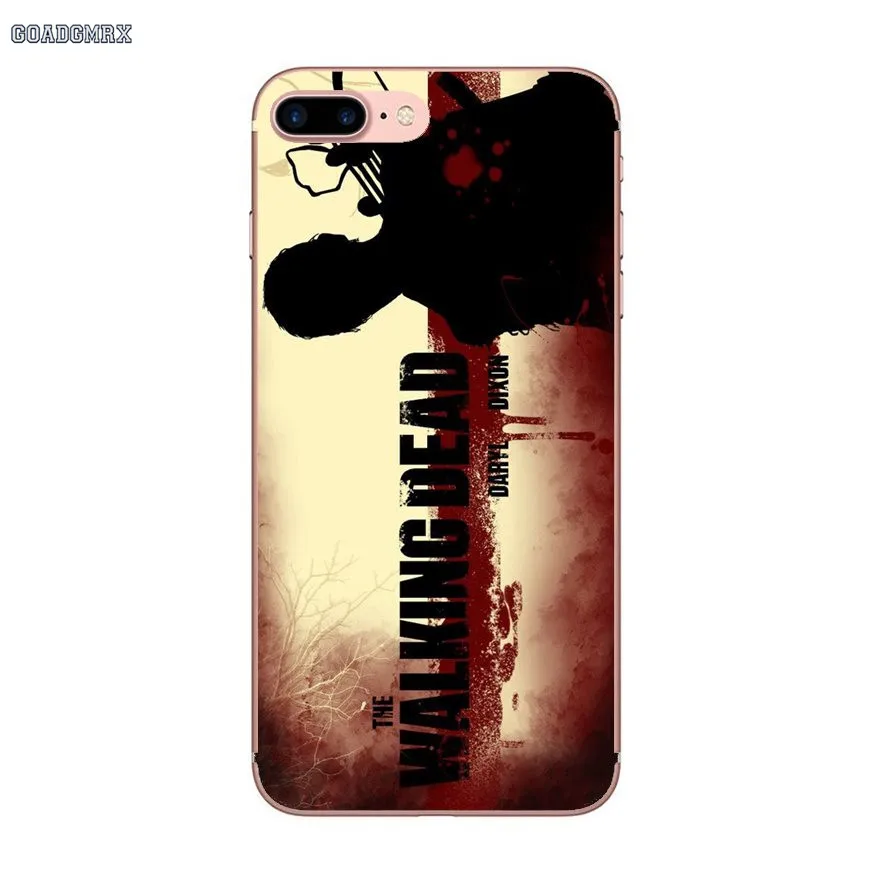 Walking Dead Daryl Dixon Wings мягкие прозрачные чехлы для iPhone 6 6S 7 8 Plus X XS MAX XR 4 4S 5 5S SE 5C |