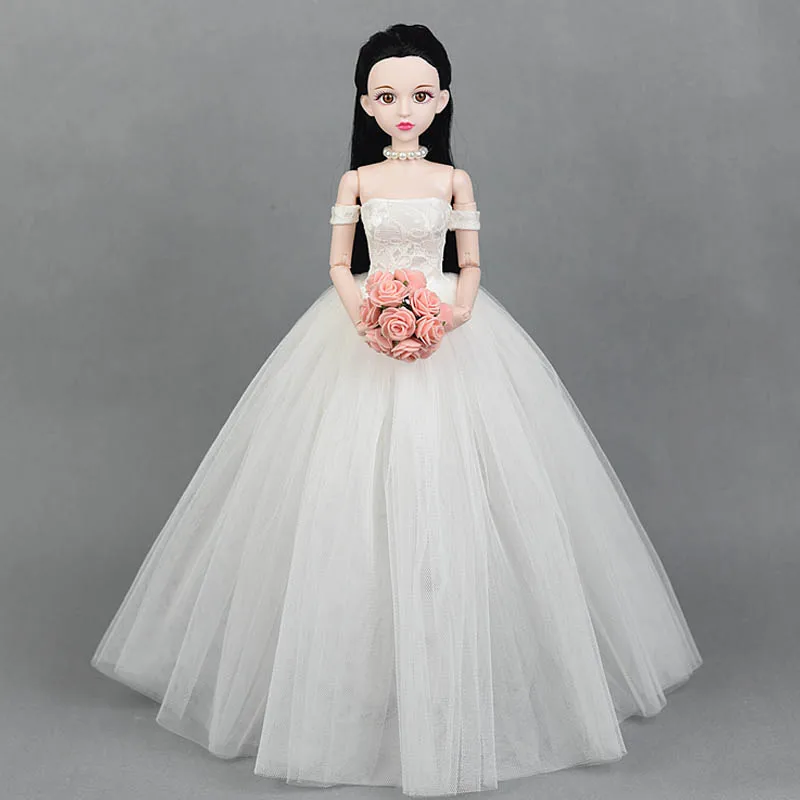 1/4 BJD Обнаженная кукла Синьи черные волосы 3D настоящие глаза голые 46 см Оригинальная кукла тело и голова макияж кукла для косплея DIY куклы 1:4