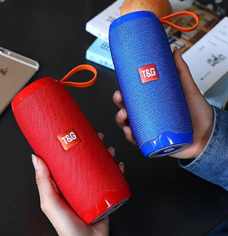 Portable Waterproof Wireless Column Loudspeaker Box Support TF Card FM Radio Aux Input Bluetooth Outdoor Speaker | Электроника