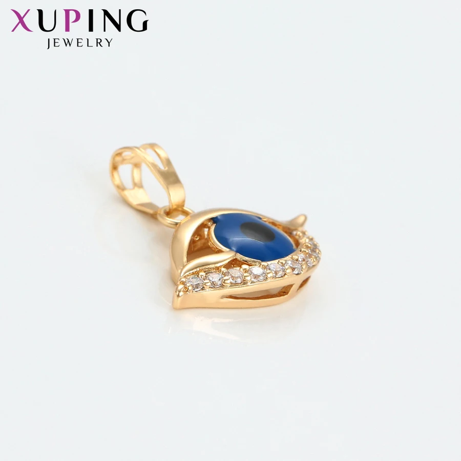 Xuping Fashion Classic Eye Shape Pendants Gold Color Plated Jewelry for Women Mother's Day Gifts S95 7-33907 | Украшения и