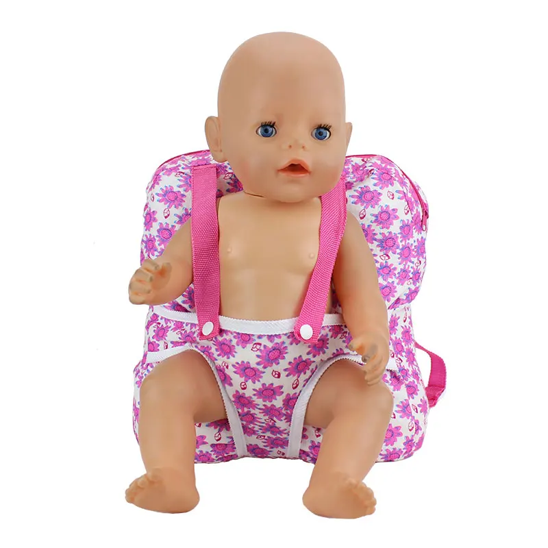 Кукольный рюкзак для 43 см born Baby кукольный 17 &quotreborn baby doll рождественский подарок |