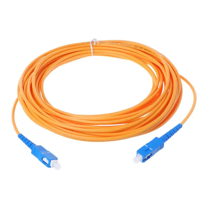 

SC/APC-SC/APC-SM 3mm Fiber Optic Jumper Cable Single Mode Extension Patch Cord 1m, 2m, 3m, 5m, 10m