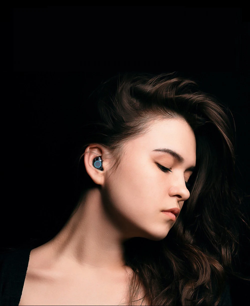 TWS 5,0 Bluetooth 6D супер стерео наушники водонепроницаемые IPX7 беспроводные наушники-вкладыши с 3300 мАч светодиодный внешний аккумулятор