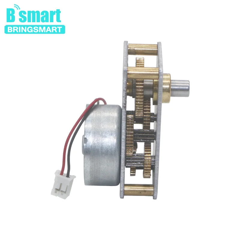 Bringsmart ZB4124 300 мини мотор с редуктором постоянного тока 6 в 27 дюймов миниатюрный