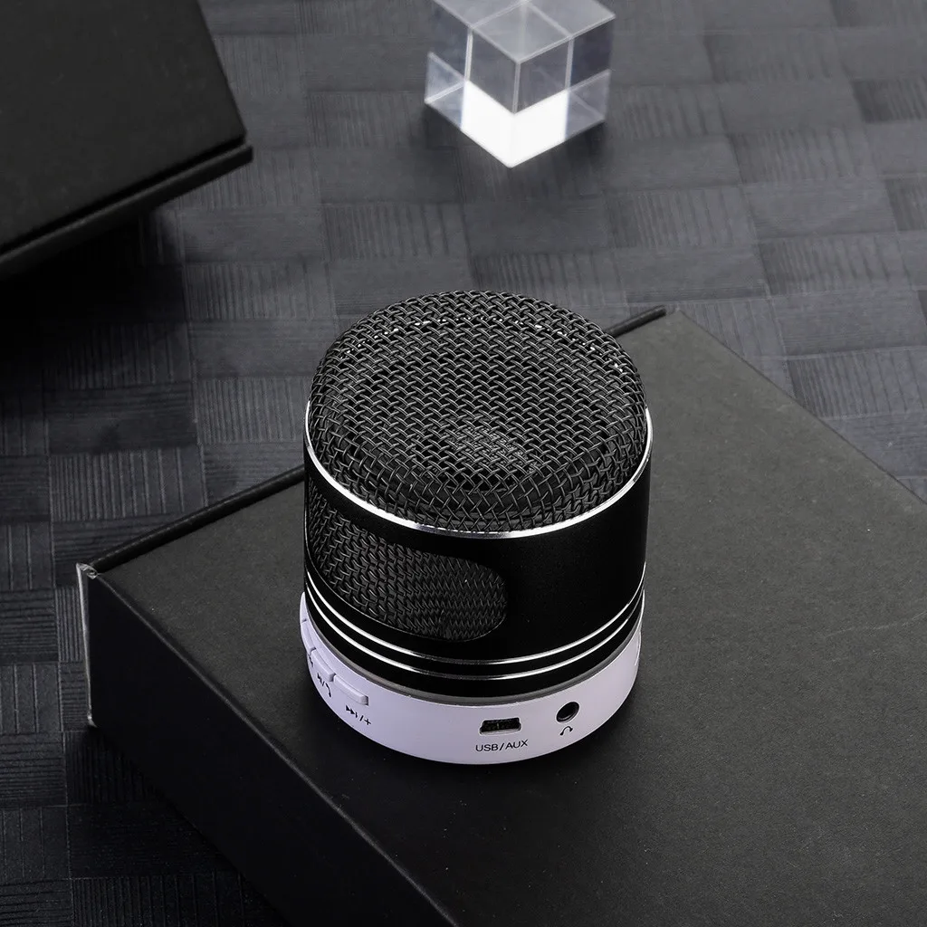 HIPERDEL Мини Bluetooth динамик беспроводной портативный USB СВЕТОДИОДНЫЙ светильник