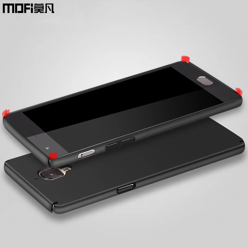 Чехол для oneplus 3 чехол T Ультратонкий mofi черный синий красный защитный one plus t |