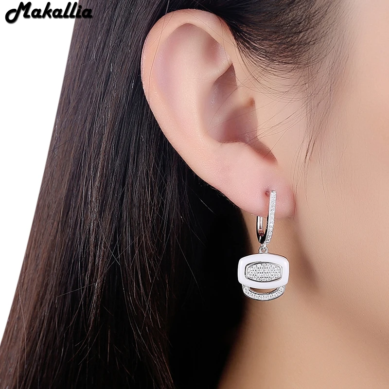 Новинка 2017 года Стерлинговое Серебро 925 пробы черный и белый НОВЫЕ