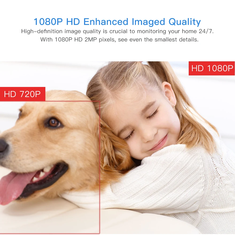 Беспроводная IP камера видеонаблюдения SDETER Wi Fi 1080P 720P|Камеры видеонаблюдения| |