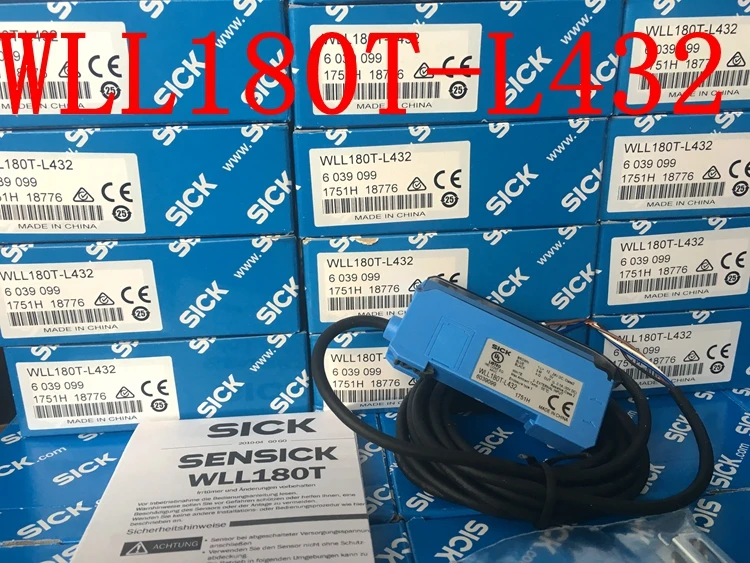 

Germany SICK fiber amplifier WLL180T-L432 original authentic fiber optic sensor