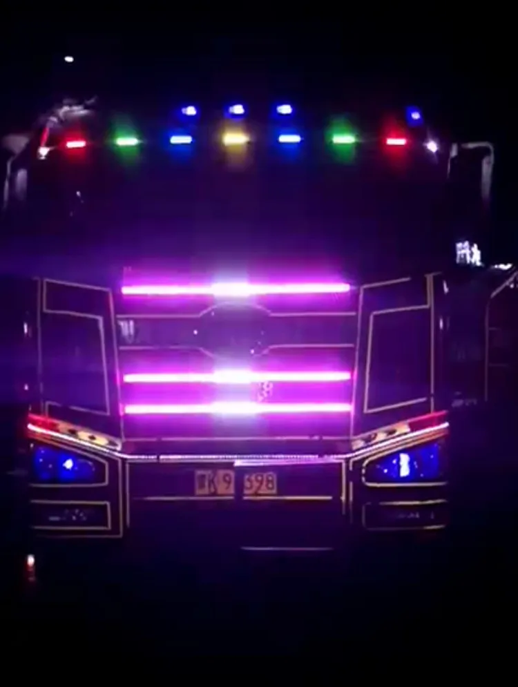 Индикатор OKEEN 24 В, светильник RGB Dynamic Streamer, следующий светильник для грузовика, прицепа, пикапа с сигналом поворота, тормоза, бега