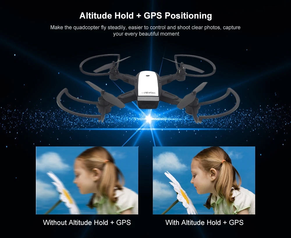 LEAD HONOR LH-X28WF Wi-Fi FPV RC Дрон gps высота удержания Waypoint точка интерес Следуйте один ключ возврата Квадрокоптер вертолеты