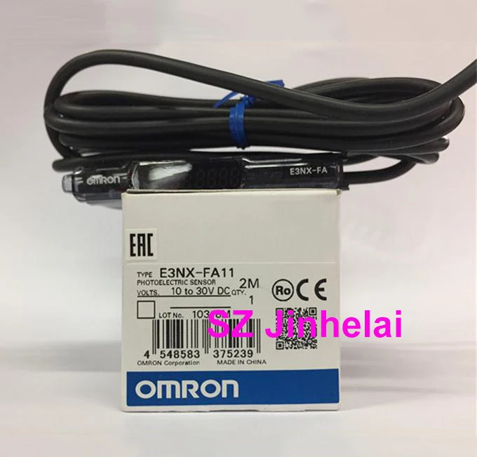 

Authentic original E3NX-FA11 ORMON Photoelectric switch 10-30VDC 2M Optical fiber amplifier