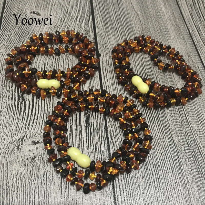 Ожерелье Yoowei из натурального Балтийского янтаря 53 см|necklace factory|necklaces for womennecklace