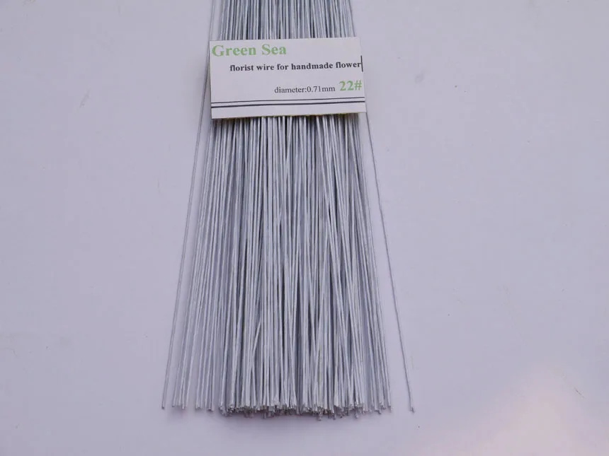 22 калибра свадьба цветоводческий материал двойная сахарная проволока для