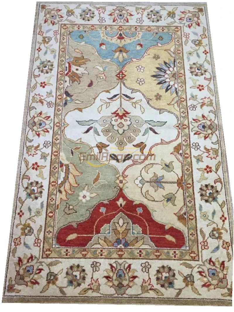 

Original single export Turkish handmade carpets OUSHAK Ozarks pure wool carpet XP34 4X6gc158zieyg14