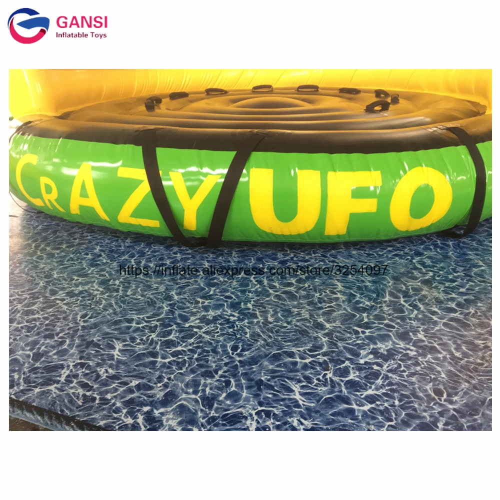 Летние игрушки для воды надувная летающая лодка НЛО диаметр 3 м надувной Летающий