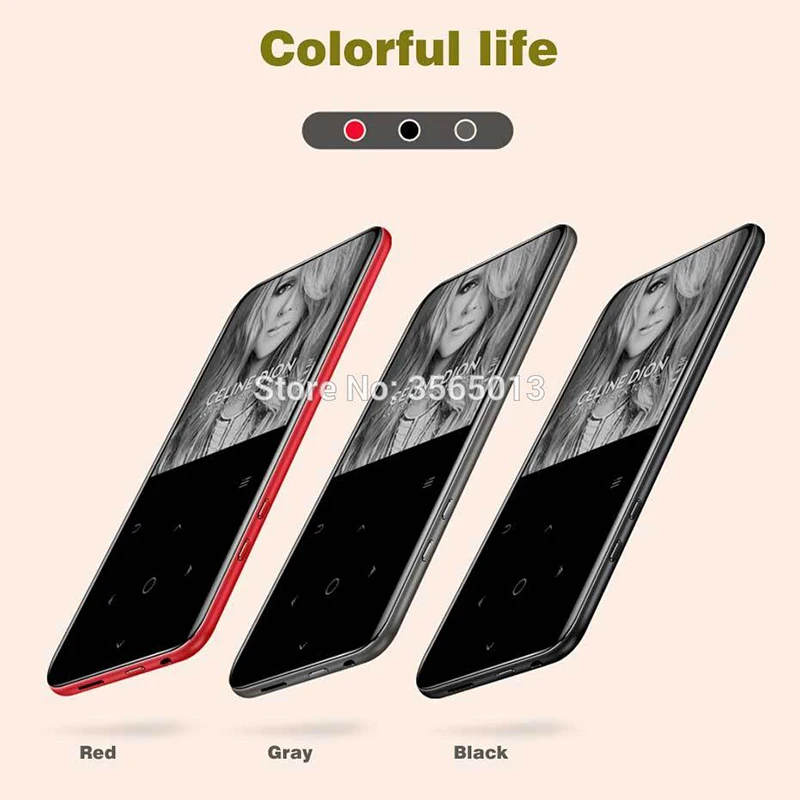MP3 плеер bluetooth 16 ГБ с Динамик без потерь hifi MP 3 4 Алюминий Сплав тонкий walkman костюм