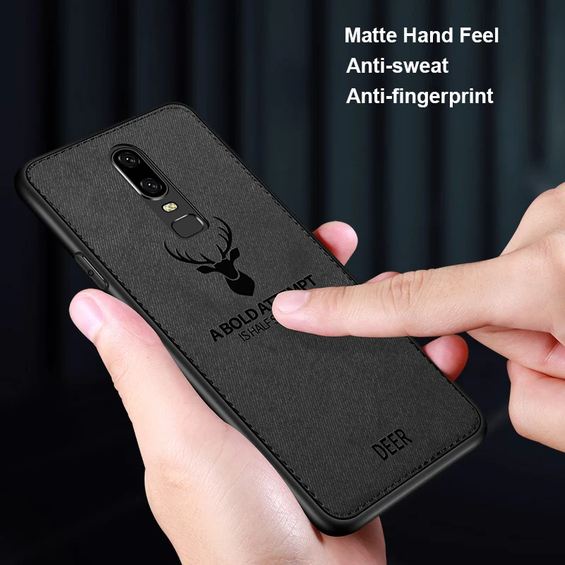 Роскошный тканевый чехол для телефона Oneplus 7T 7 Pro 6T 6 Coque 360 Защитный матовый кожаный