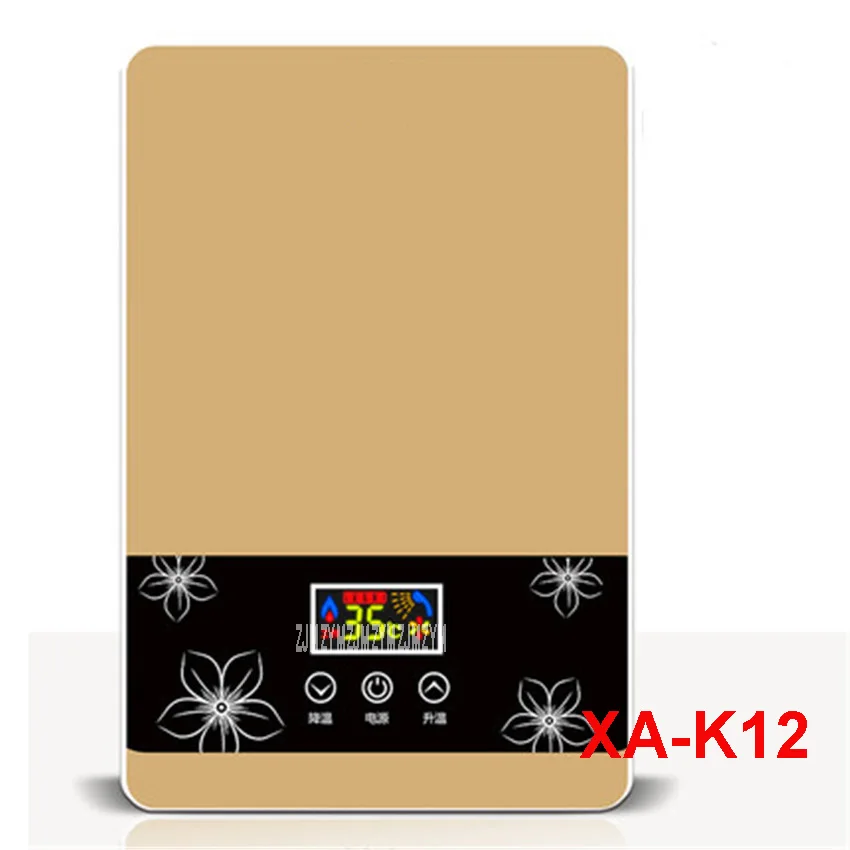 

XA-K12 220 В/50 Гц, быстрая электрическая душевая кабина, индукционный нагреватель, электрический нагреватель, водонагреватель, горячая вода